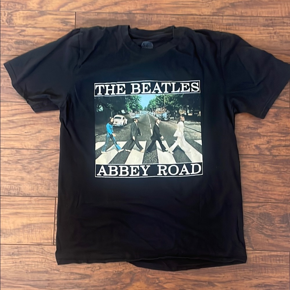 The Beatles Abbey Road Black T-Shirt